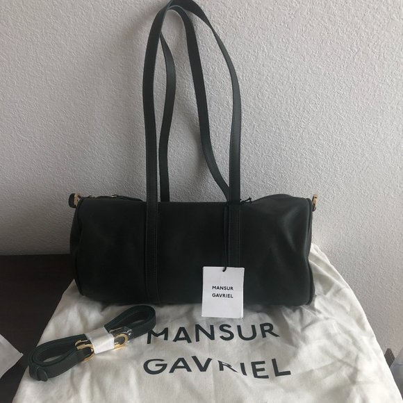 Mansur Gavriel Handbags - NWT Mansur Gavriel midi duffle crossbody in forest